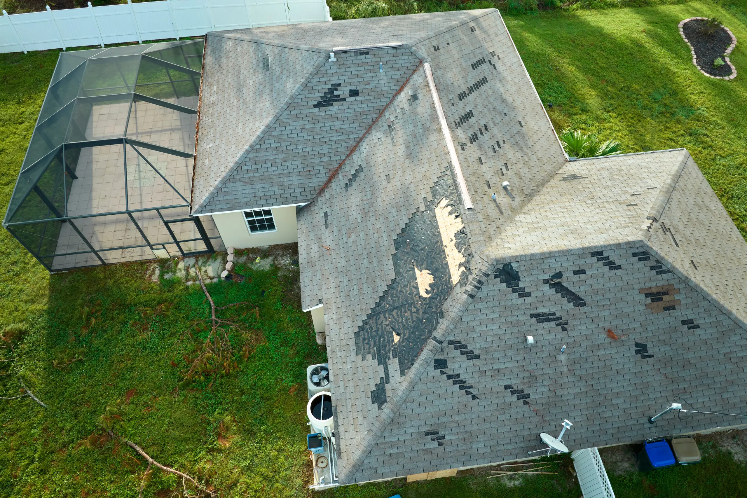 storm damage roof repair santa cruz