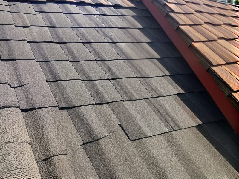 Multi pitch asphalt shingle roof installed near the coast by local roofing company in Santa Cruz CA